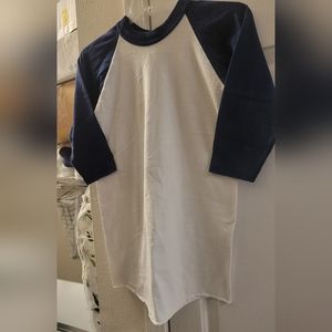 Baseball style t-shirt